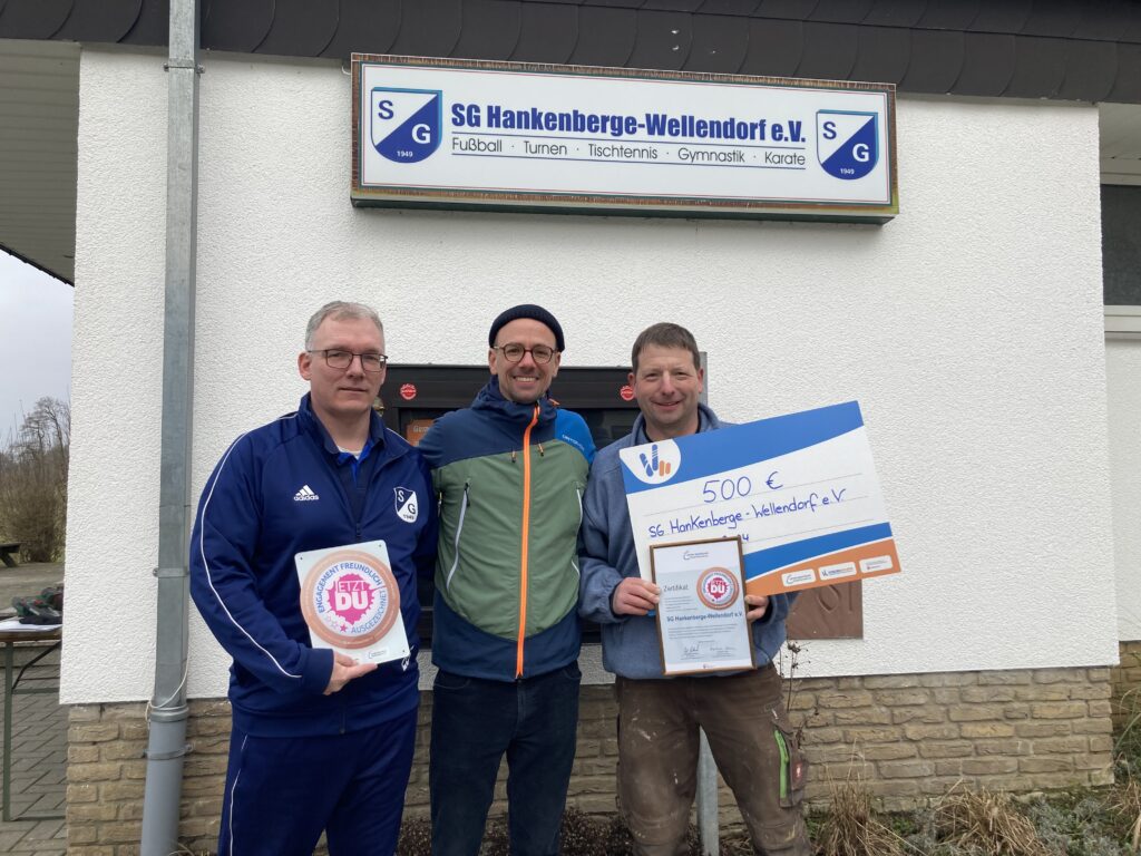 SG Hankenberge-Wellendorf ausgezeichnet